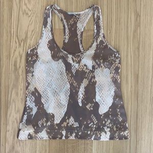 SNAKE PRINT TANK TOP